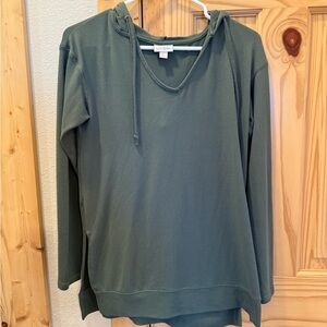 Olive Green Eliza Top